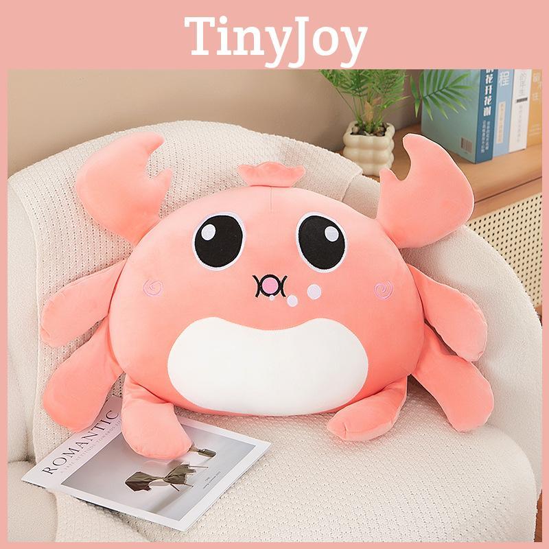 Adorable Plush Crab Toy For Girls Soft And Cozy Cushion Perfect For Kids' Gifts