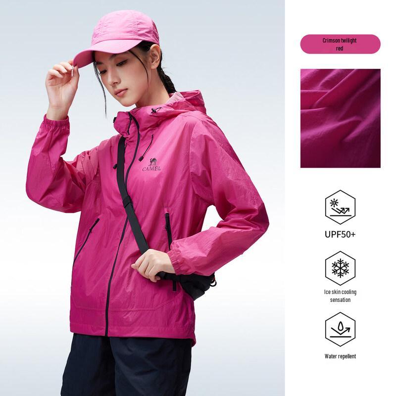 CAMEL Unisex Hooded UV Protection Outdoor Jacket