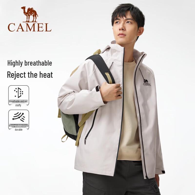 CAMEL Unisex Single-Layer Storm Jacket XL