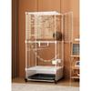 Luxury Splash-Proof Bird Cage: Large, Elegant Villa for Cockatiels, Tiger Skins, Thrushes, and Mynas