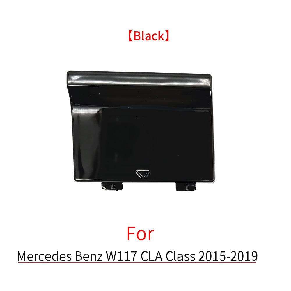 

Black For Mercedes W117 Rear Tow Cover Hook Eye Bumper Cap Cover For Benz CLA220 CLA260 2015- 1178859800 чорний