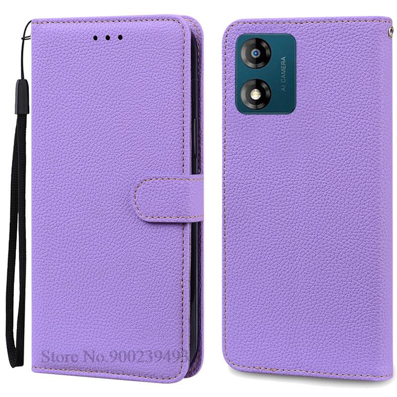 E13 Case For Motorola Moto E13 Case Leather Wallet Flip Cover For Moto E13 Phone Case For Motorola Moto E13 Capa Case Fundas