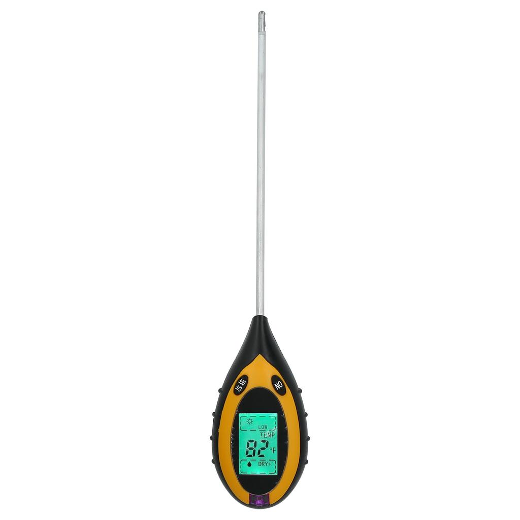 4 In1 Soil Tester Digital Humidity PH Illuminance MultiFunctional Sensor for Graden Farm Lawn