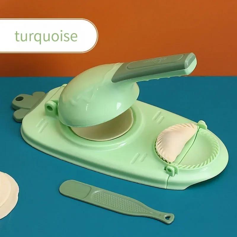 Dumpling Mold Pressure Manual Packaging Machine Dumpling Machine Two-in-one For Modeling Dumplings Baking Kitchen Accessories