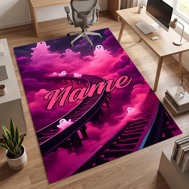 Halloween (14) Personalized Name Office Carpet Stylish Decor for Living Room Bedroom Kitchen