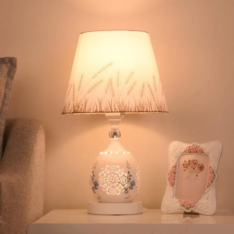 Xiaomi European-Style Crystal Table Lamp Ins Simple Modern Bedroom Warm Romantic Fashion Creative Decorative Bedside Lamp