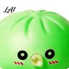 Decompression Sensory Toy Cartoon Expression Bubble Dumpling Stress Relief Steamed Bun Hand Relaxation Squeeze Fidget Tool Portable Reliever