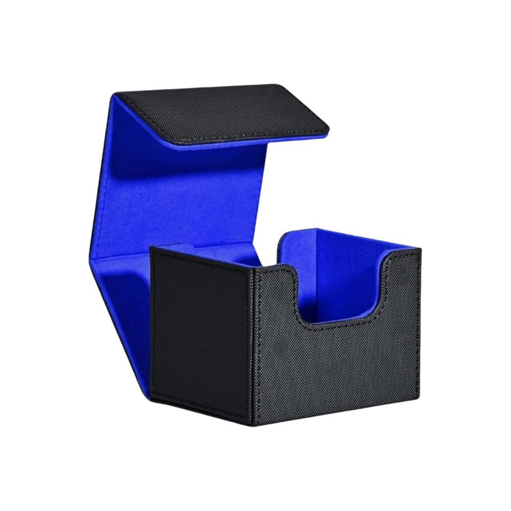 Fit 100 Single Sleeved Trading Card Deck Box Flip Cover Game Card Cases  Gathering Card