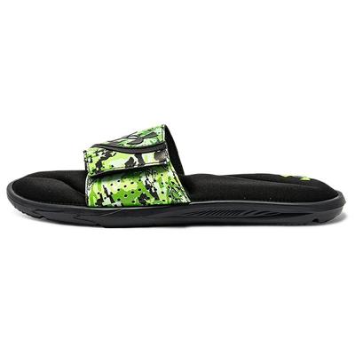 Sandale cu bandă grafică Ignite 6 Negru Verde Citrin Camuflaj Bărbați Adidași 3024450-001