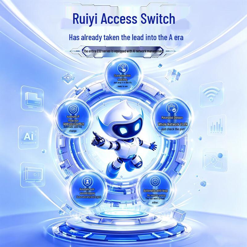Ruijie 16-Port Gigabit Unmanaged Switch