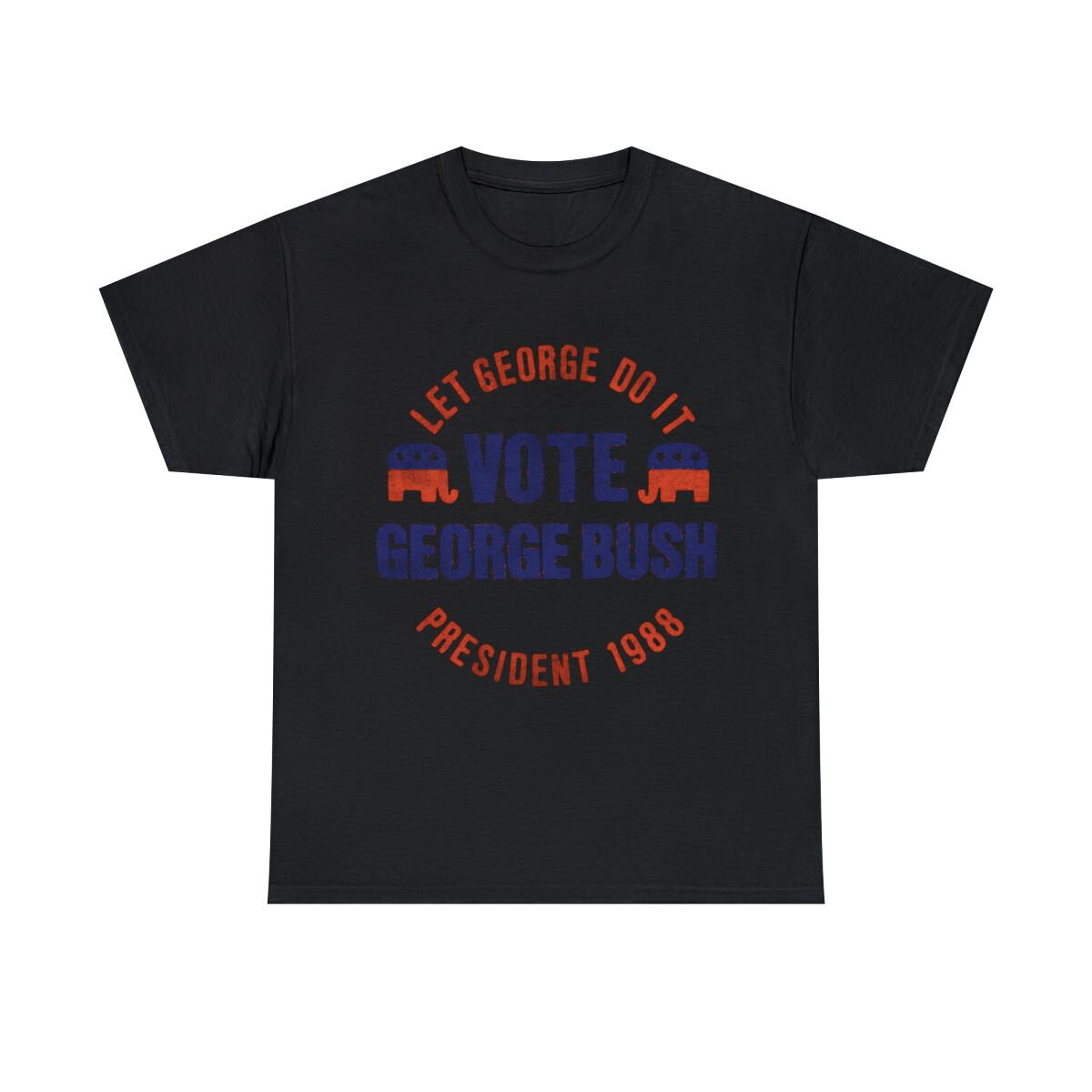 Let George Do It 1988 Retro Graphic Tee Shirt, S-5XL S
