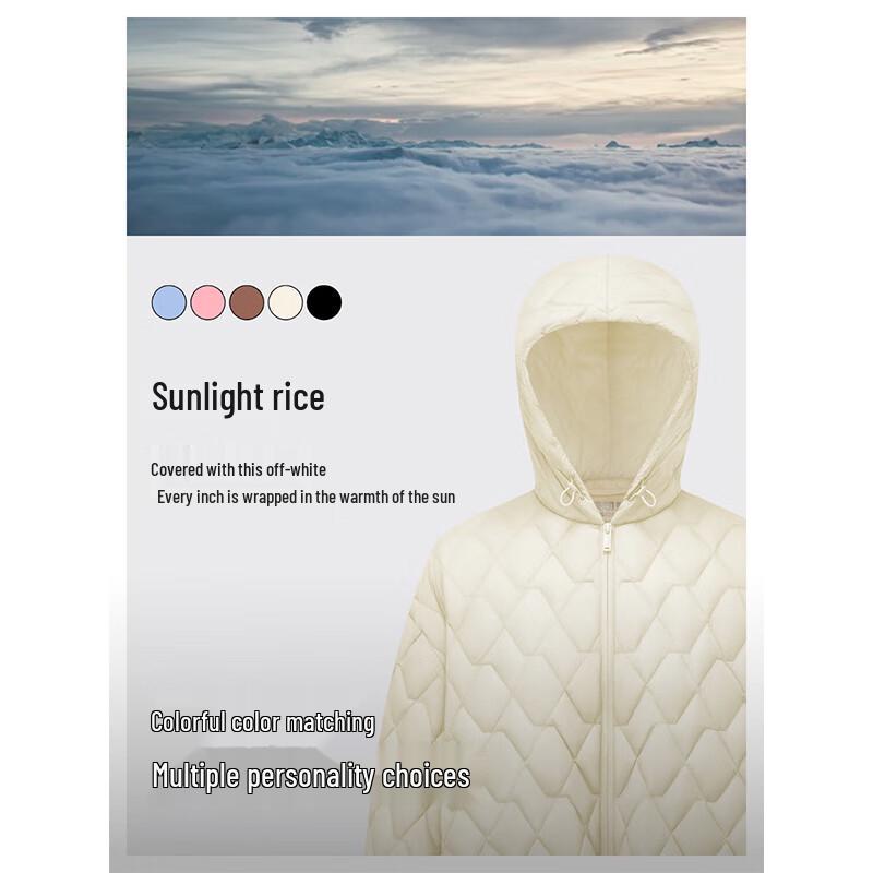 Bosideng Lightweight Hooded Quilted Down Jacket B250135316