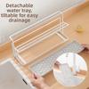 2-Tier Cup Storage Rack Space-Saving Mug Organizer Water Bottle Drying Rack  For Kitchen Countertop