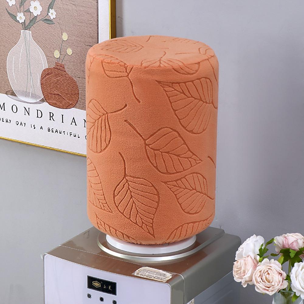 

1Pcs Reusable Water Dispenser Cover High Stretchy Elastic Barrel Dust Cover New Bucket Sleeve orange