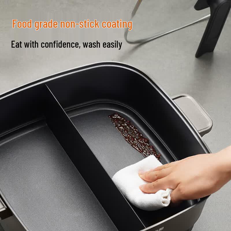 Joyoung 6L Dual-Compartment Electric Hot Pot CN plug (adapter included)