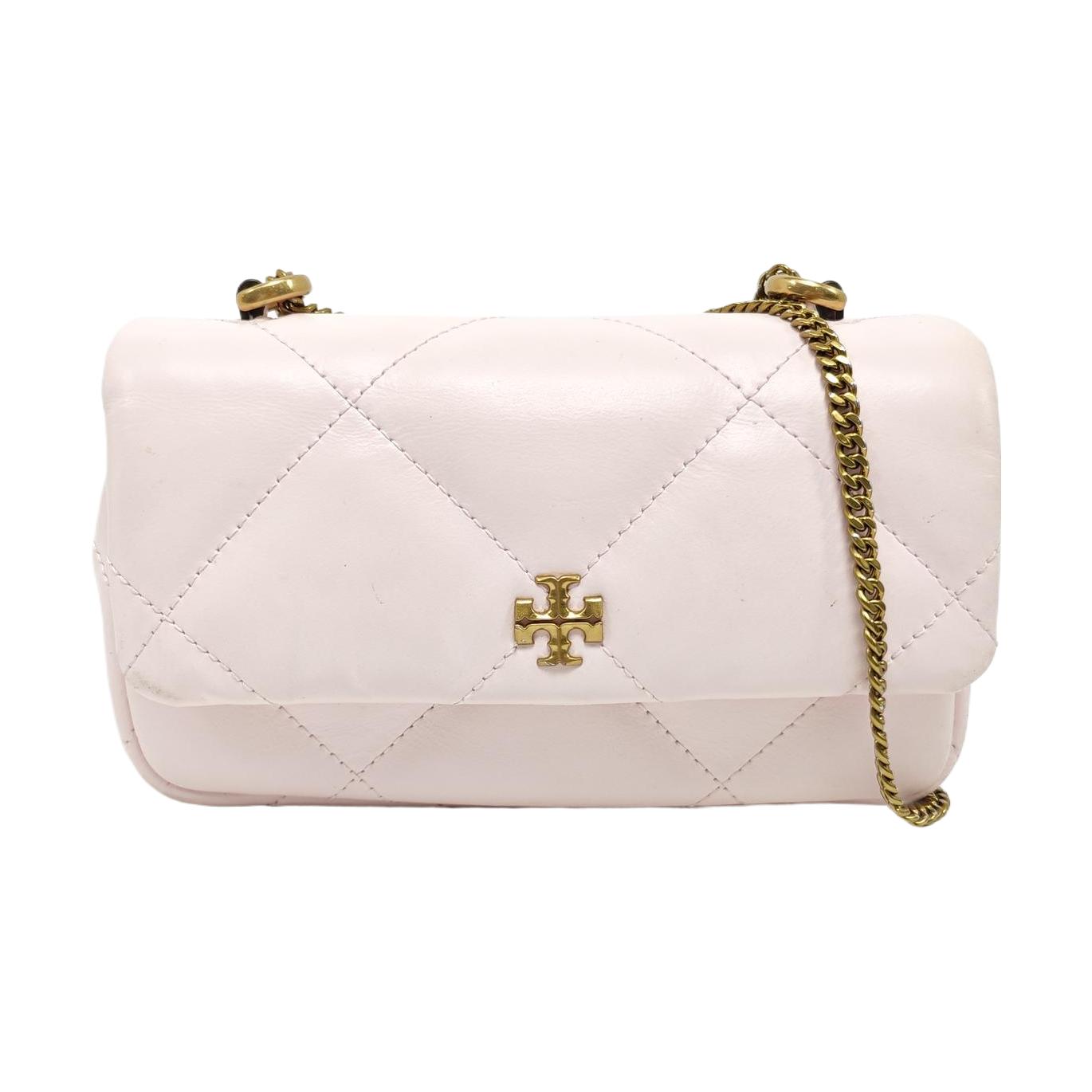 [Pre-Owned] Kira Chain Shoulder Bag Flap Quilted Leather Crossbody - Very Good #10RV1CE ONE SIZE