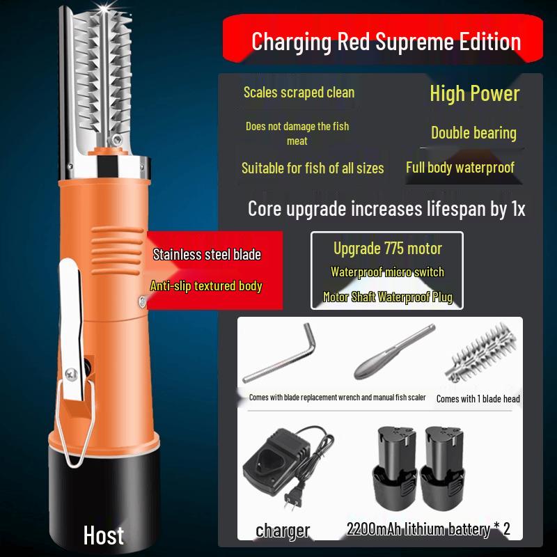 Qiwai Commercial Electric Fish Scaler