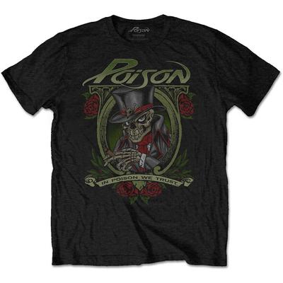 Poison We Trust Black Unisex T-shirt