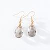 Pinkdudu Fashion 6 Color Rhinestone Water Drop Earrings Romantic Elegant Geometric Earring for Women Jewelry Gifts PD1407