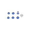 Metal Replacement Thumbsticks for Elite Controller Series 2 Core, 6-Pack, Accessory Parts for Elite 2, 2 Core Controller, Model 1797 (Blue)