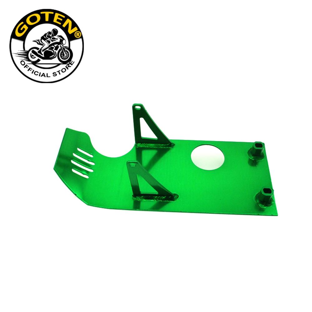 Goten Engine Protect Guard Skid Plate For Honda CRF50 XR50 Pit Dirt Bike зелёный