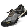 Men's Lightweight Breathable Summer Outdoor Mesh Water Shoes for Mountaineering