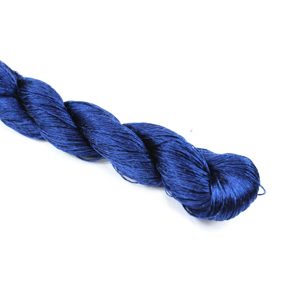 Natural Blue Silk Embroidered Line Thread Diy Special Silk Normal