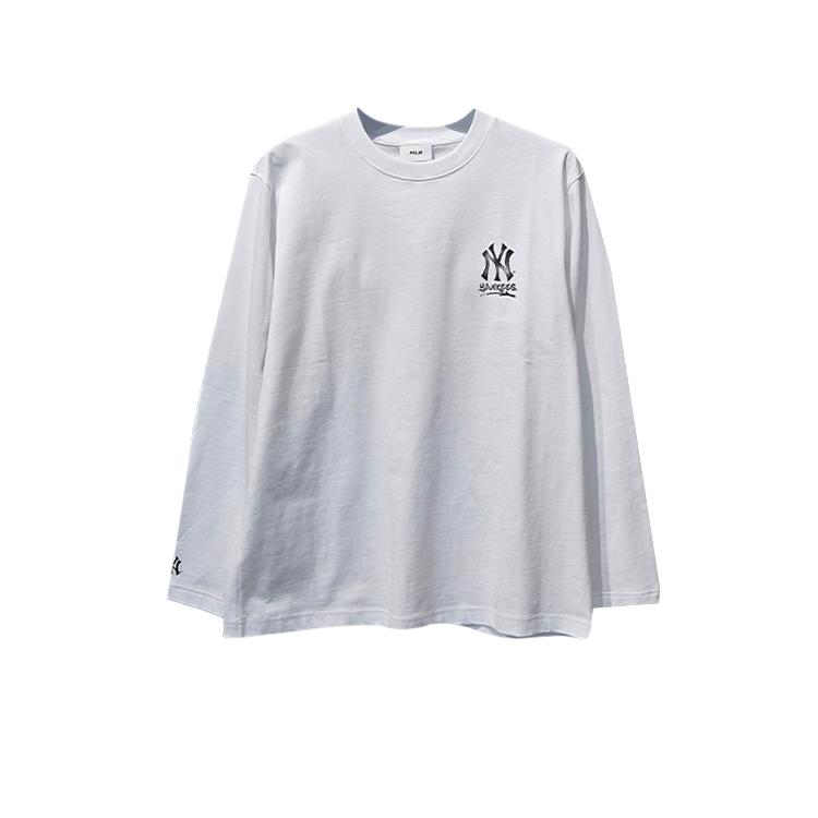 MLB New York Yankees T Shirt Unisex White 3ATSB0351-50WHS XS