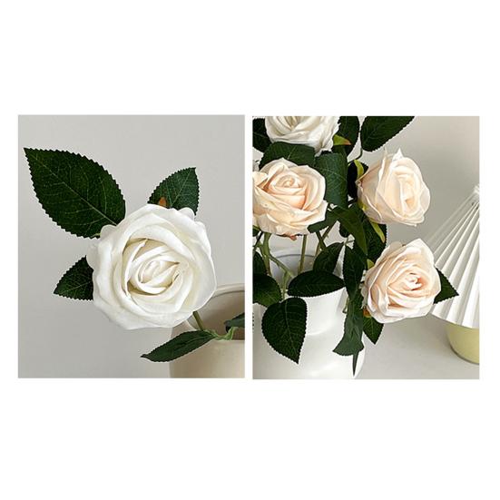 3 Stück Künstlicher Blumenstrauß Kein Verwelken Kein Gießen Langanhaltende Lebendigkeit Strahlend