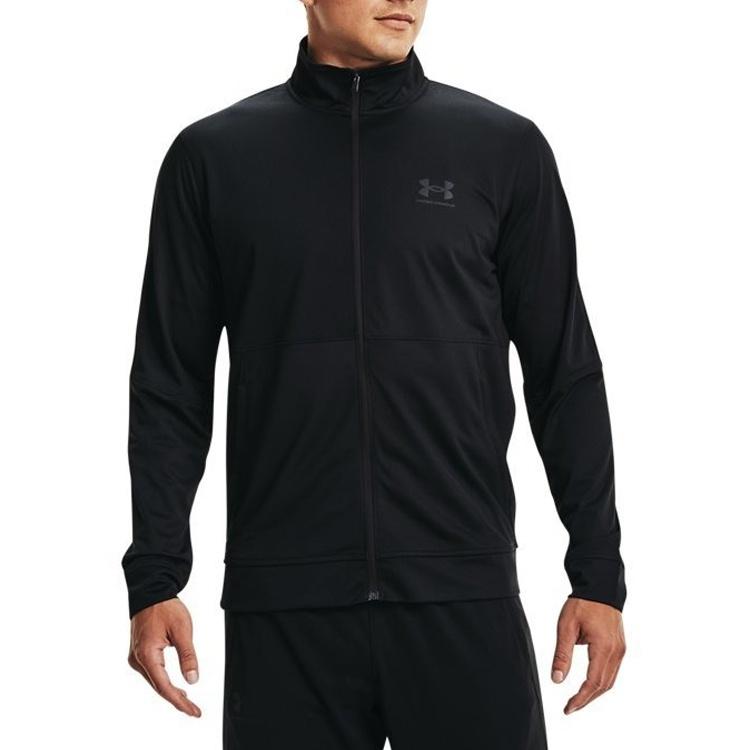 Under Armour Pique Track Jacket 'Black' Men's 1366202-001