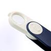Hochwertige 10-fache Faltlupe mit Schlüsselanhänger und LED-Licht, tägliches Vergrößerungs-Taschenwerkzeug
