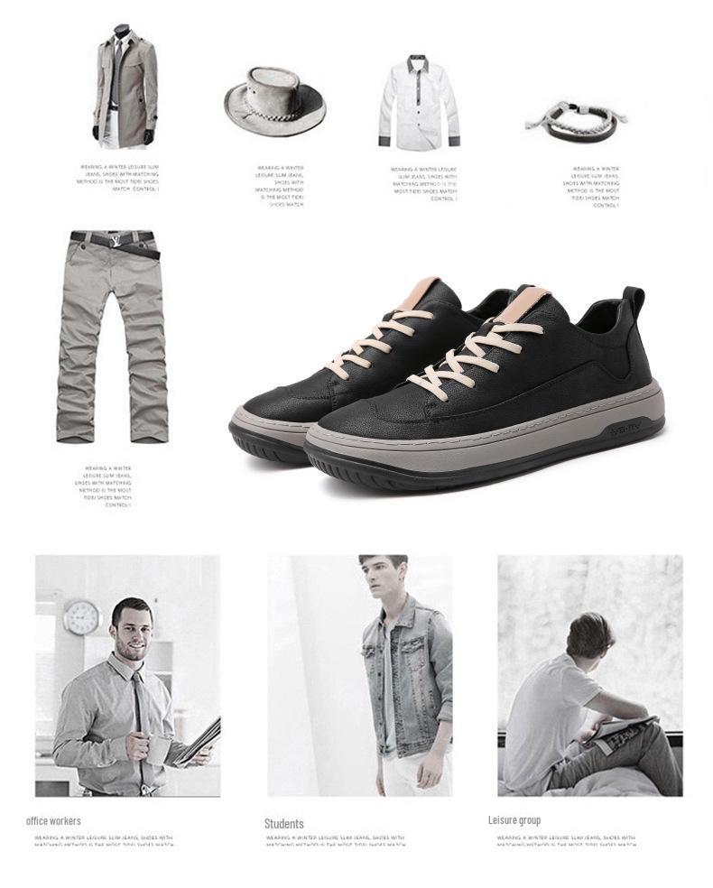 Men's 2025 Summer Retro Genuine Leather Casual Sports Shoes