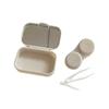 Portable Minimalist Contact Lens Case with Mirror
