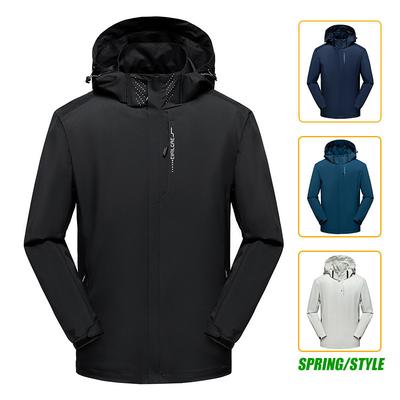 Spring and Autumn Outdoor Mountaineering Clothing Windproof and Waterproof Jacket Jacket Breathable Casual Men's Jacket