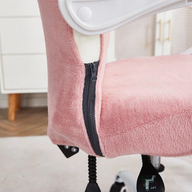 Fløyel Kontorstoltrekk Spandex Datastoltrekk Elastisk Lenestol Setetrekk Gamingstoler Trekktrekk Housse De Chaise