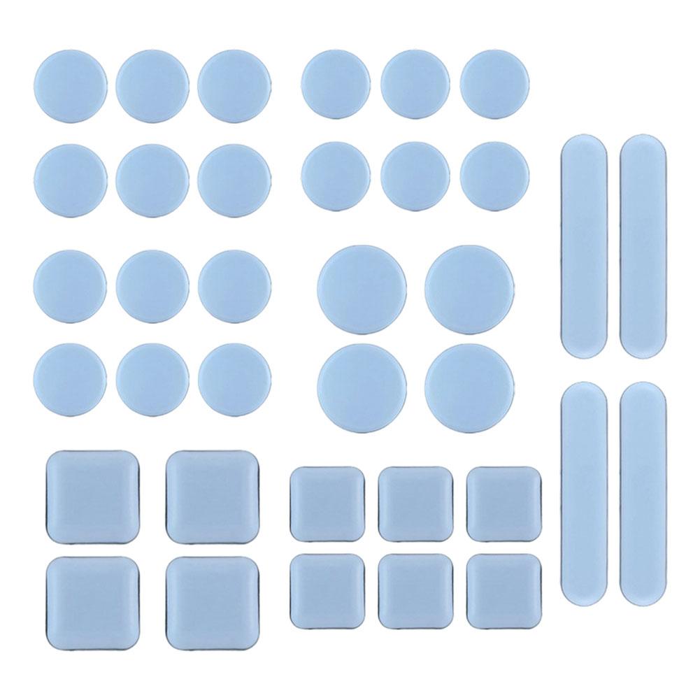 

36-Piece Self-Adhesive Furniture Gliders for Smooth Sliding on Hard Floors and Carpeted Surfaces Without Scratching China Mainland
