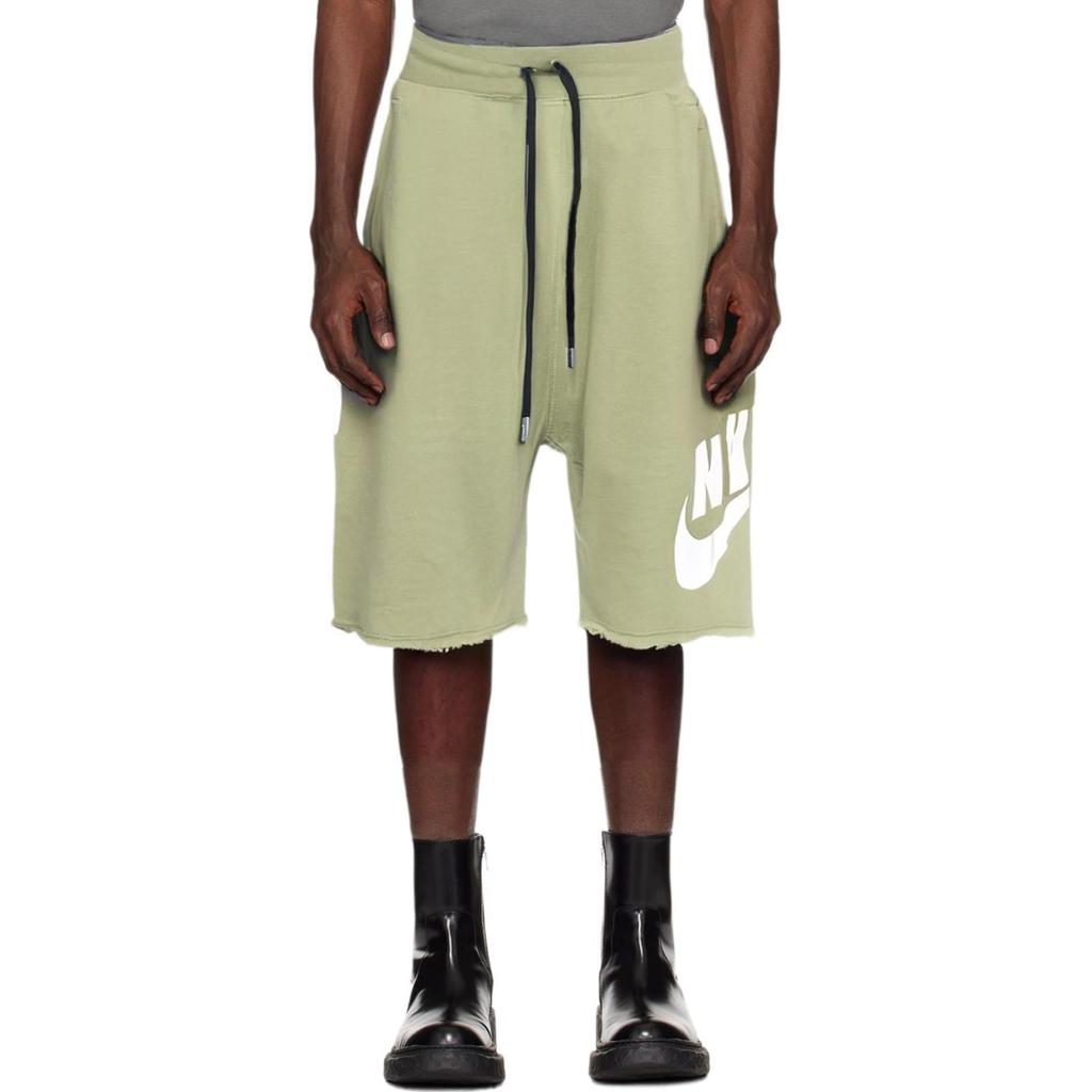 Nike Loose Knit Cotton Comfortable Casual Shorts Men Shorts Beige 836278-334