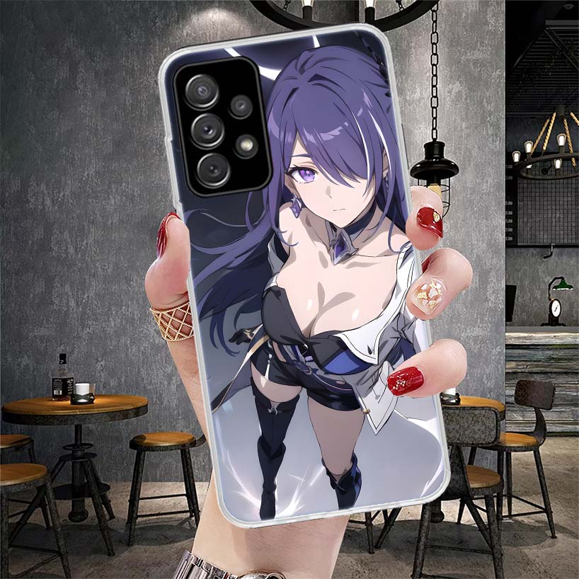 Honkai Star Rail Acheron Phone Case For Samsung Galaxy A71 A51 A41 A31 A21S A11 A70 A50 A40 A30 A20E A10S A20S A6 A7 A8 A9 + Sof