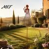 Elegant Female Silhouette Art Metal Lady Garden Trellis for Climbing Plants, Weatherproof Plant Support Stake, Country Style Decorative Woman Outdoor
