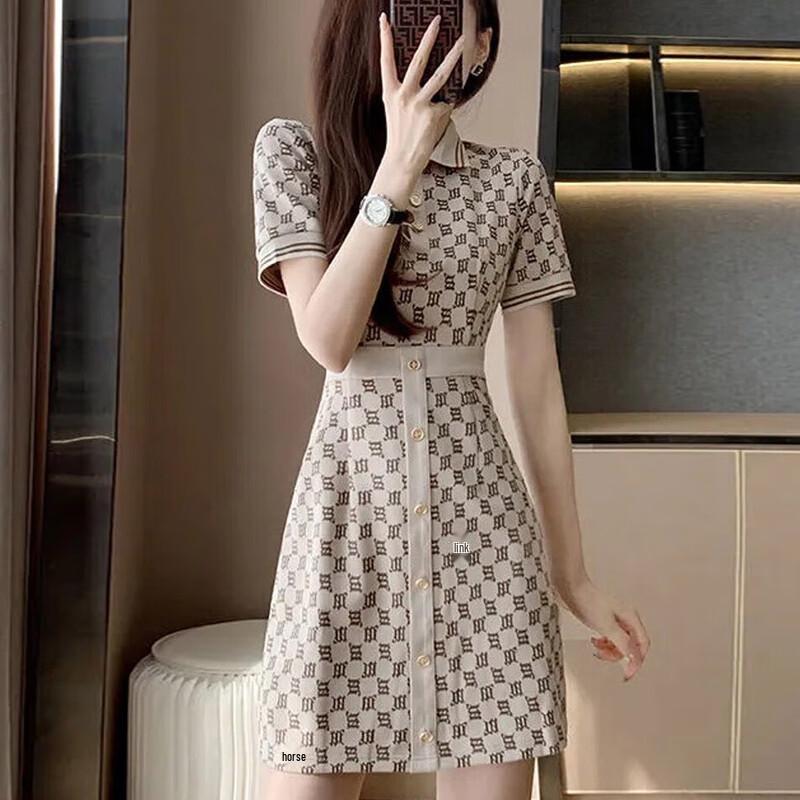 Robe Tricotée Style Chinois A-line JK&JS 2025