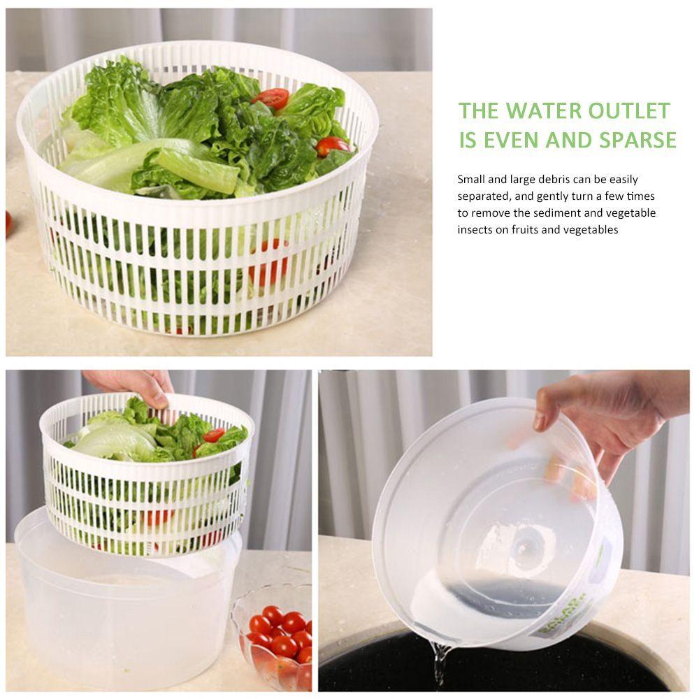 Lettuce Washing Washer Dehydrator Strainer Salad Spinner Kitchen Tool Fruit Basket Vegetable Dryer