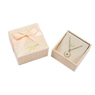 Butterfly Knot European Style Square Jewelry Box Fashion Tie Gift Box Bracelet Box Jewelry Packaging Valentine's Day Gift