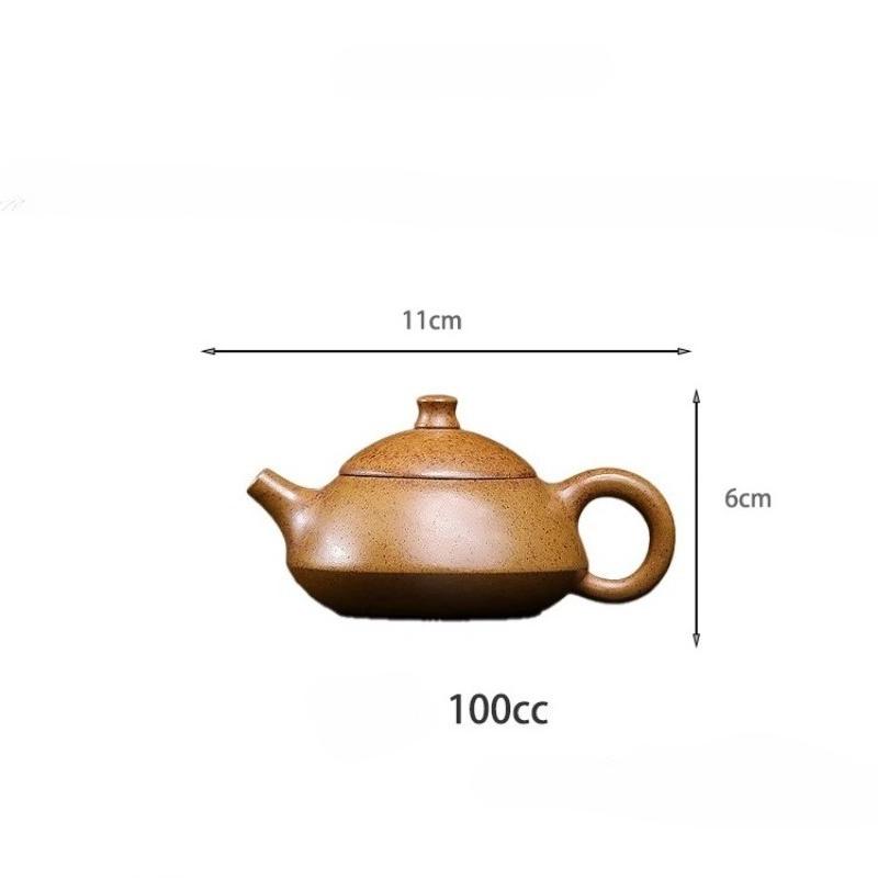 Yixing Handmade Purple Clay Teapot, Raw Ore,tea Pot, Kung Fu Tea Set 100ml