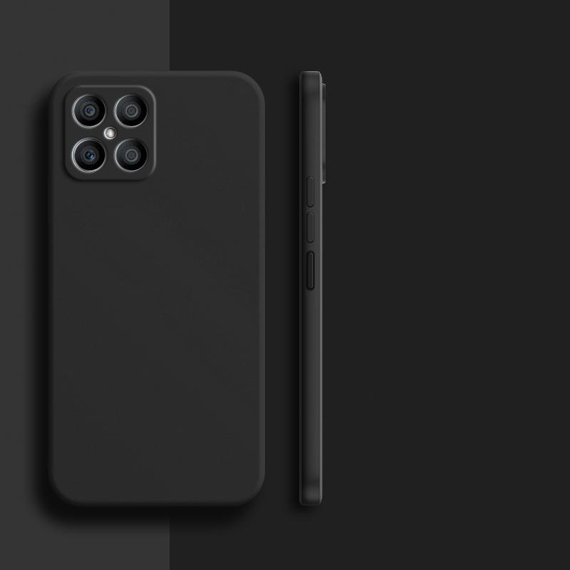 

Чехол для Honor X8 X7 X9 Honor 50 60 Pro 20 30 Pro 50 Lite, противоударный мягкий чехол из ТПУ для задней панели телефона Honor 60 SE чёрный