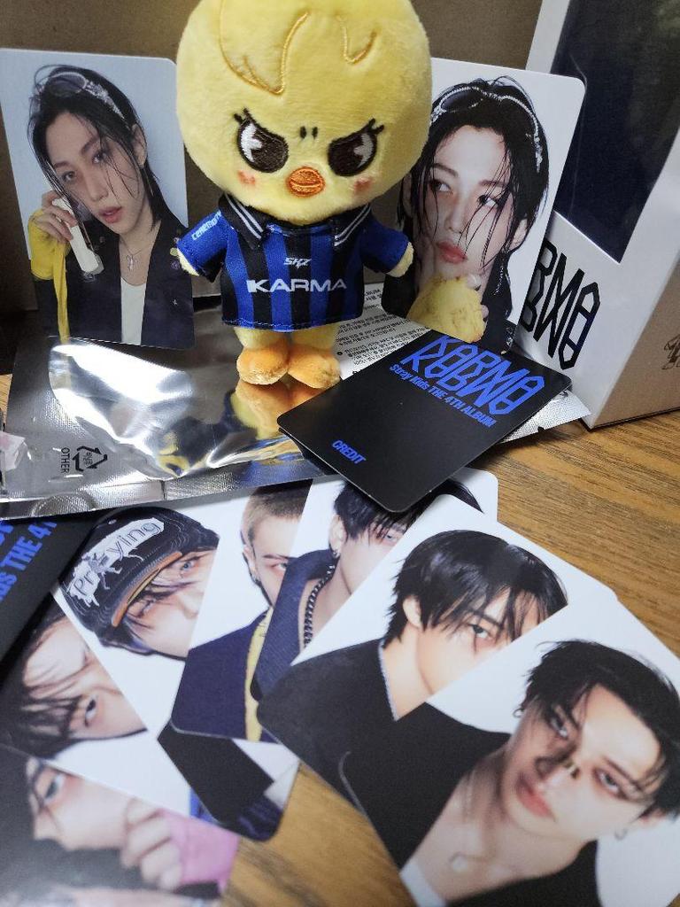 [USED] Stray Kids Filik Pogari KARMA 5-star trading cards and more