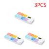 1/2/3PCS Smart Pill Organizer Box Electronic Timing Reminder Medicine Storage Case 7-Day Pill Organizer Pill Drug Container Home