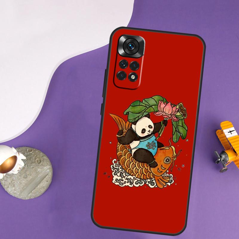 Koi Carp Fish Yin Yang Case For Xiaomi Redmi Note 13 Pro 14 12 9 10 11 Pro 10S 11S 12S Redmi 14C 13C 10C 12C Cover
