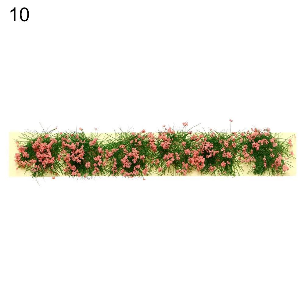 Simulation Grass Nest Model Sand Scene Material Realistic Grass Tuft Miniature Garden Decor Plant Flower Cluster Building Layout