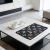 Washable 12x18 Inch Cotton Linen Table Mats Durable for Home Kitchen Restaurant Cafe Party Festival Wedding Decor Placemats