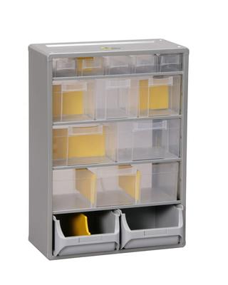 Metal Drawer Unit with 13 Drawers, 300x155x420